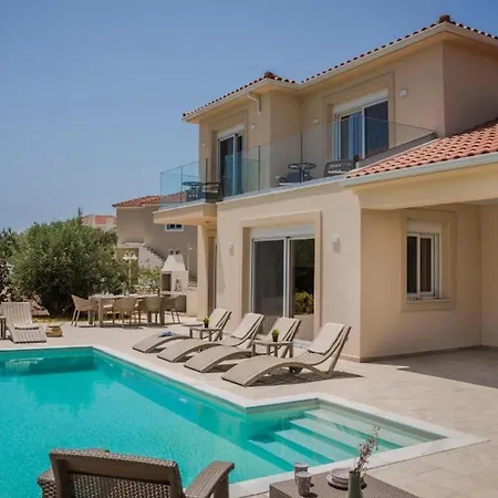 Magnificent Kefalonia 3 Bedrooms Montagna Mare Private Pool Stunning Sea Views Pesada Villa *